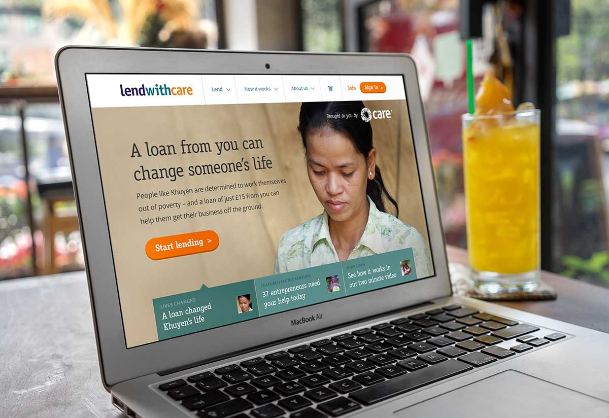 Lendwithcare UX and UI design